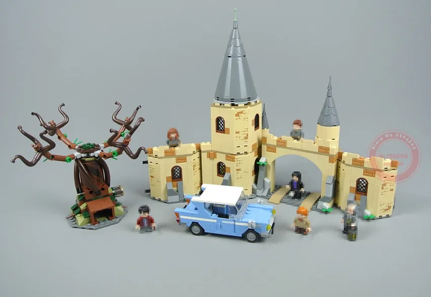 

New Harry Movie Fit Legoings 75953 Harry Potter Hogwarts Whomping Willow Building Blocks Bricks Kids DIY Toys christmas gifts