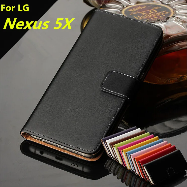 

Google Nexus 5X cover case Premium PU Leather Wallet Flip Case for LG Nexus 5X with Card Slots and Cash Holder Retro Bags GG