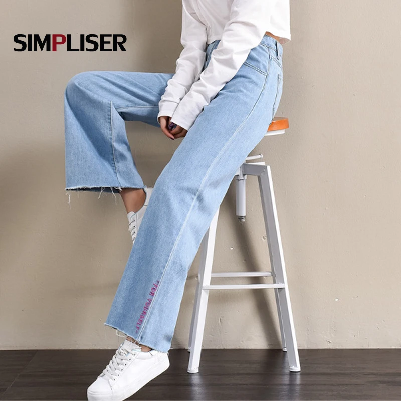 Women Denim Blue Jeans Trousers Plus 