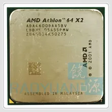 AMD Athlon 64X2 4600 2,4 ГГц двухъядерный процессор ADA4600DAA5BV ada4600ia5cu ado4600ia5cs Socket 939