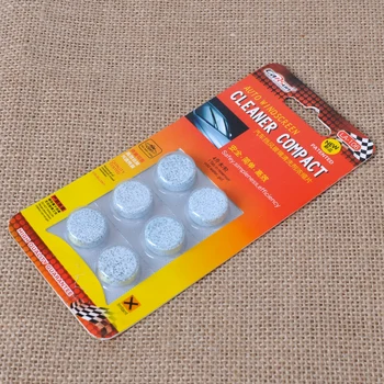

CITALL 6Pcs/pack x 50packs Fine Concentrated Solid Windshield Glass Washer Window Cleaner Compact Effervescent Tablets Detergent
