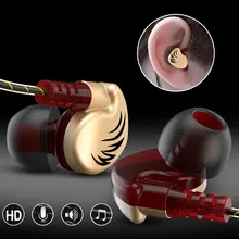 Sport In-Ear Earphone Headset Wried Control Stereo Sound With Mic Earphones For iPhone Mobile Phone MP3 MP4