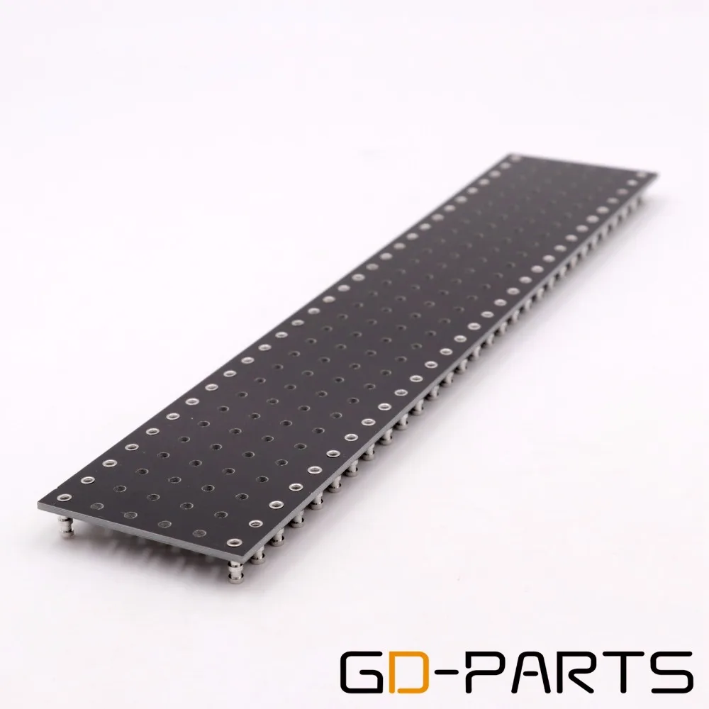 GD-PARTS, 1 шт., 60 постов, черная бирка, полоса, револьверная доска, Hi-Fi, винтажный ламповый аудио гитарный усилитель, сделай сам, 300x60x2 мм