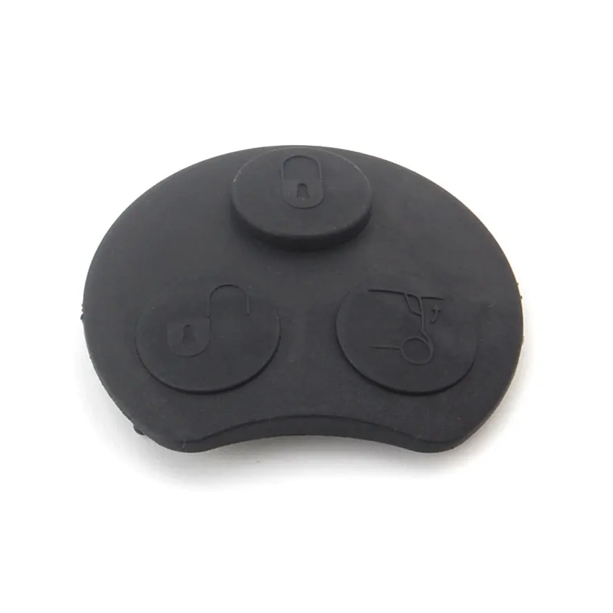 

Car covers 1x Black 3 Buttons Replacement Entry Key Shell Fob Cover Case Car key fob For Smart Fortwo 450 AccessoriesCar styling