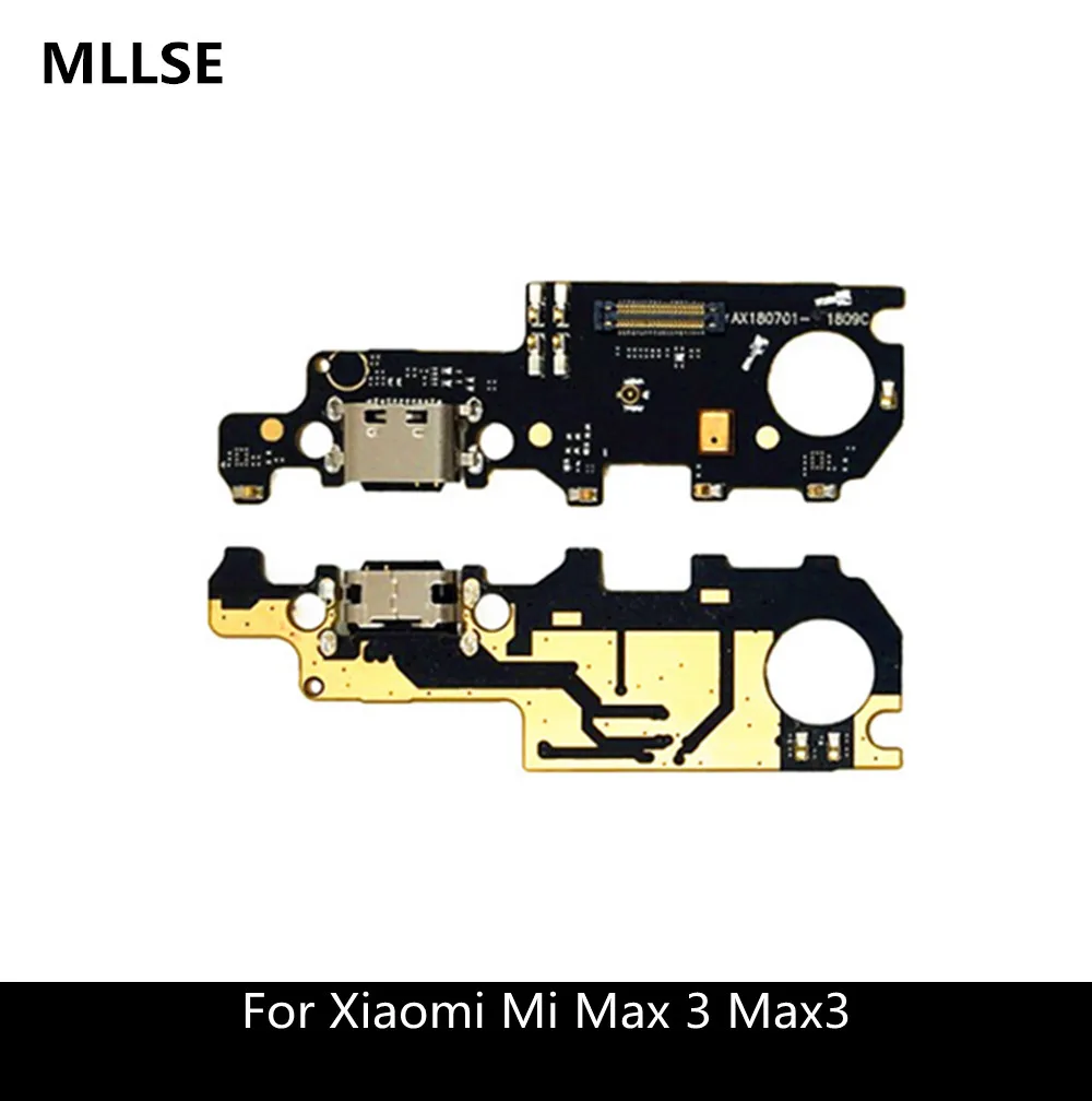 

USB Charge Board Jack Dock Socket Plug Charging Port Connector Flex Cable With Microphone For Xiaomi Mi Max 3 Max3