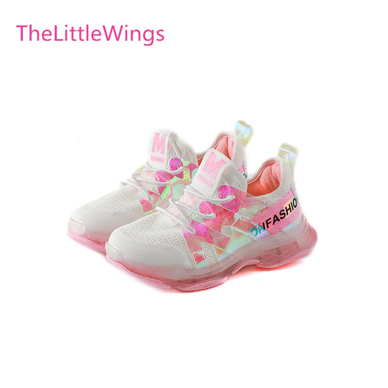 

Children's net shoes breathable girl 2019 new summer student leisure sports shoes 1-3 years old boys loafers