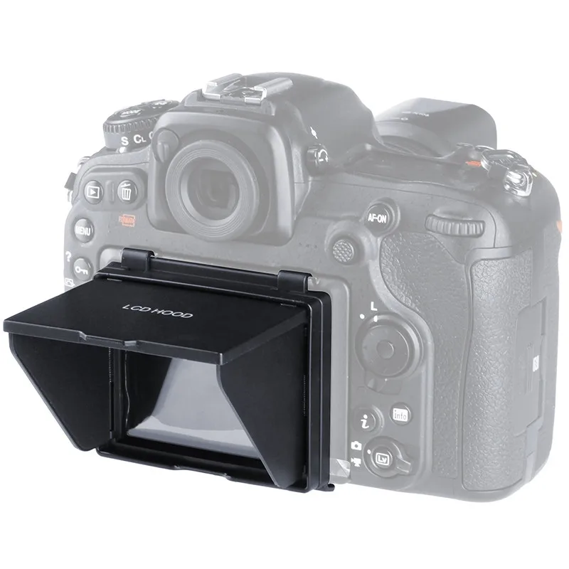 ЖК-экран протектор всплывающий солнцезащитный козырек ЖК-крышка для Nikon D4 D4S D5 D500 D600 D610 D750 D800 D850 D7100 D7200 D7500 - Цвет: D500
