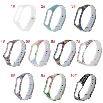 

Newest correa miband 3 belt pulsera various wrist strap style mi3 smart band straps for xiaomi mi accessoories 3