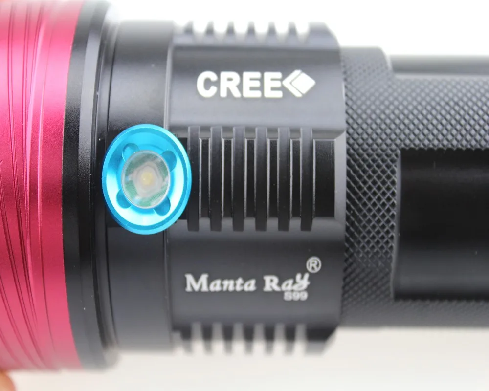 Манта S99 9xcree XML 9000lm 3-Режим светодиодный фонарик (1x18650/2x18650 /3x18650/4x18650)