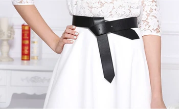

2020 Newest Female Knot Faux Leather Belt Women Candy Color Wide Waist Belt Belts Top Quality Strap Belt For Jeans
