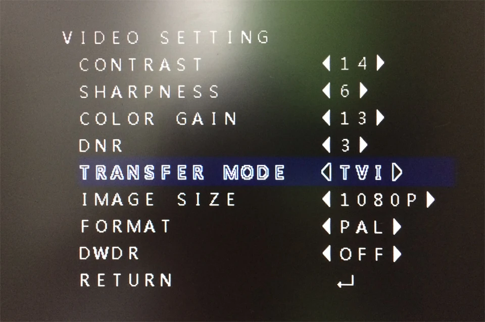 switch osd dvr