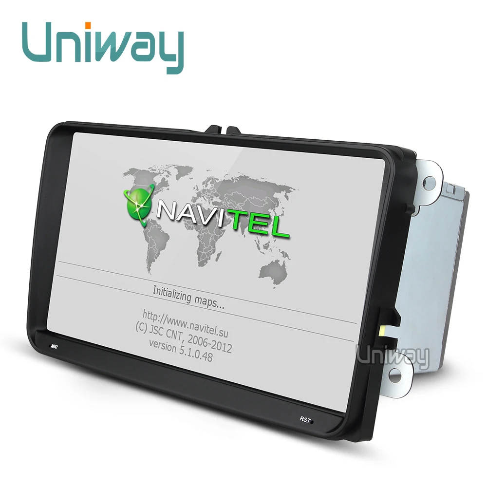uniway ADZ9071 android 7.1 car dvd for vw passat b7 b6 golf 5 polo tiguan octavia rapid fabia with steering wheel 