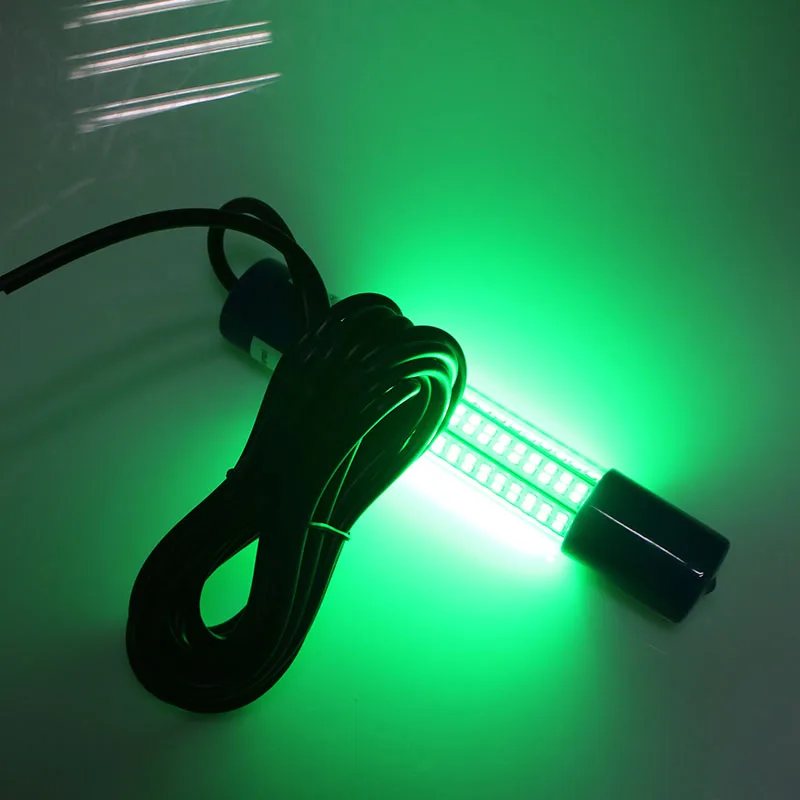 USB 5 V DC 12 V 180 المصابيح LED غاطسة مصباح الصيد تحت الماء صياد السمك مصباح 5 m الحبل إغراء الطعم مكتشف ليلة الصيد