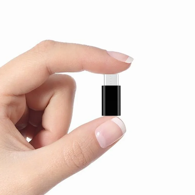 Mini 3 шт. Micro USB к typeC адаптер для samsung S9 8 Note 10 huawei телефон зарядное устройство Usbc Micro к C microusb конвертер адаптер