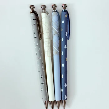 

3X Simple Drop Starry Planet Mechanical Pencil School Supply Student Stationery Automatic Press Pencil