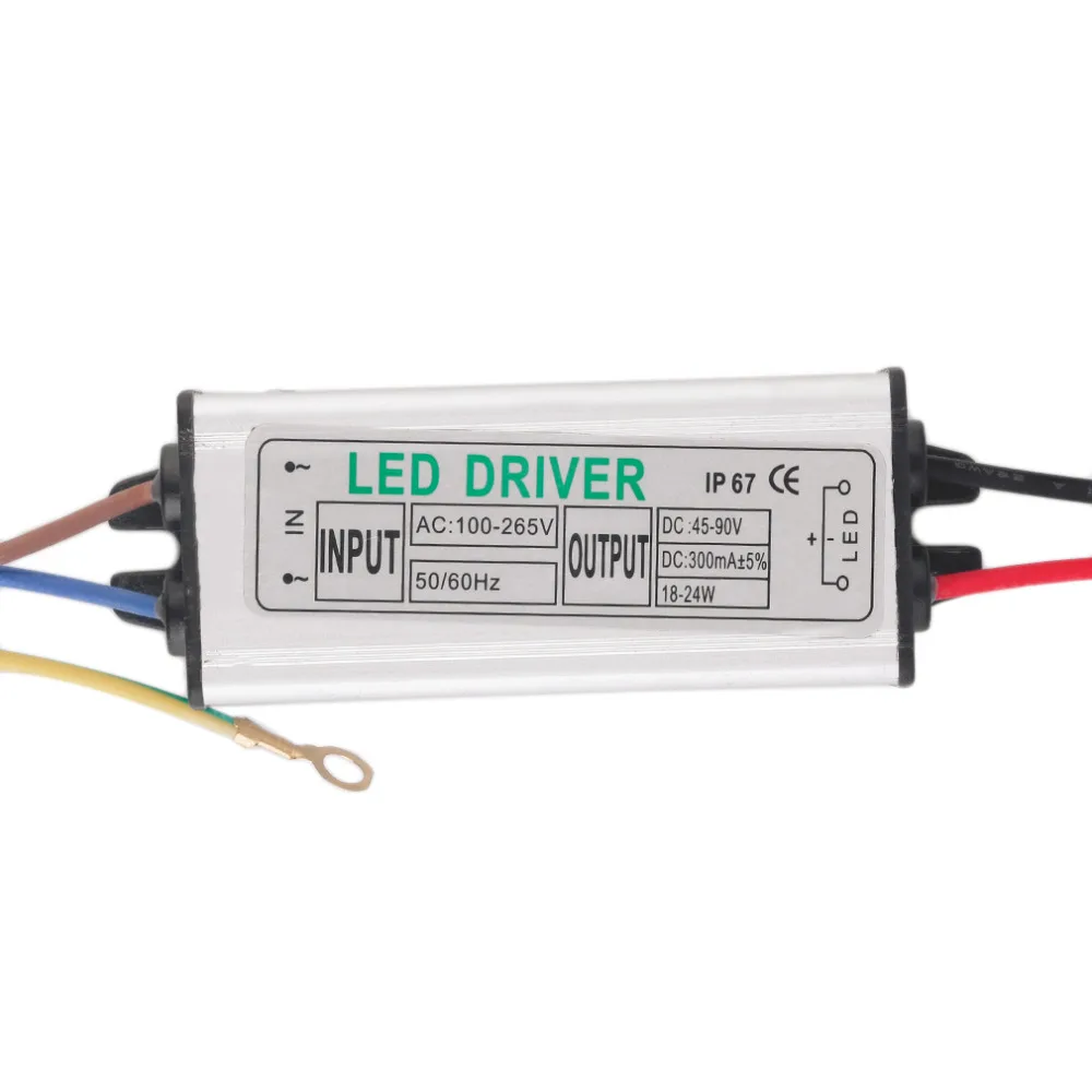 18W-25W 18-25x1W Waterproof LED Driver power supply Constant Current 300mA Hot Selling