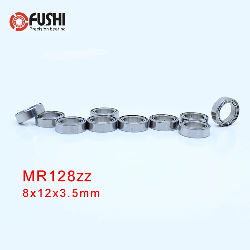 Шарикоподшипник MR128zz MR148zz MR74zz MR83zz MR93zz 10 шт. миниатюрный метрический подшипник из