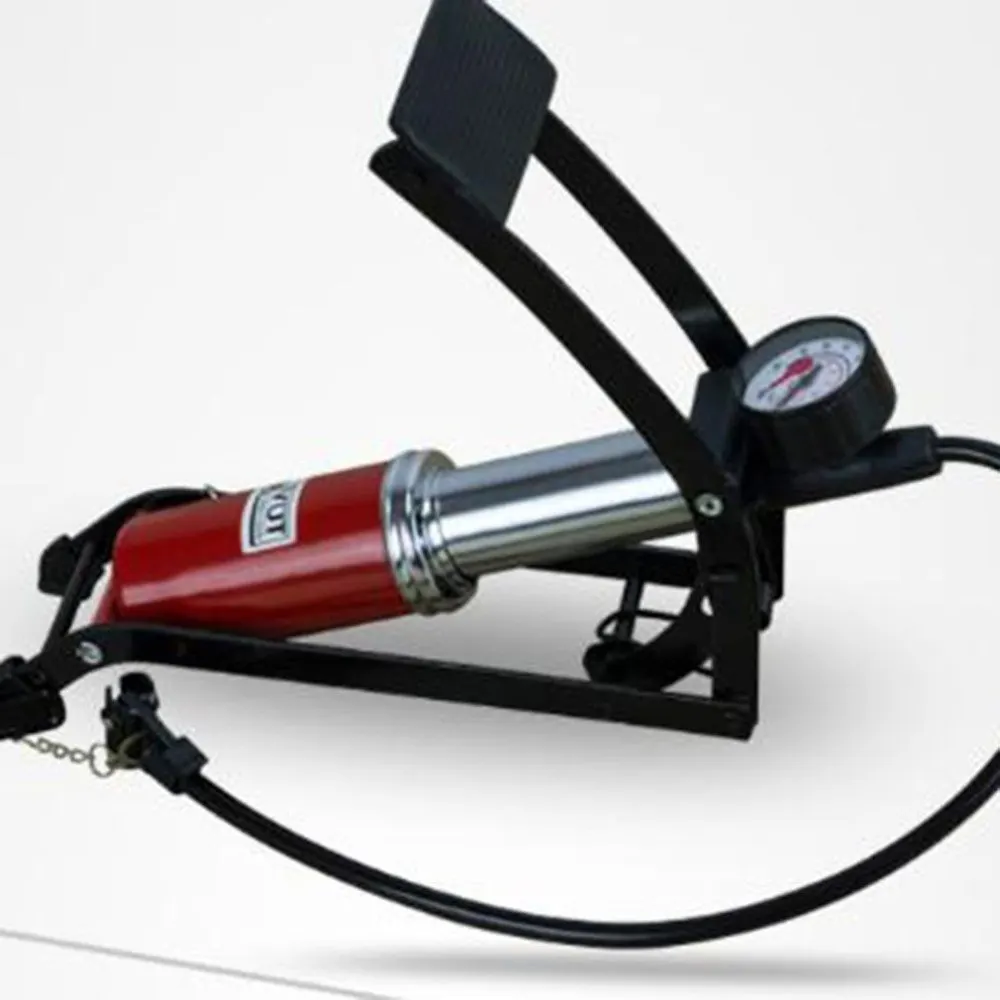 

Bicycle Inflation Pump Foot Pedal Type High Pressure Air Pump Mini Portable Inflator Machine for Bicycle Motorcycle Bike Tool