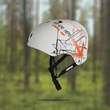 KOSTON Pro longboard skateboard white helmet,Bike cycling scooter helmet,size with S M L,hot selling.