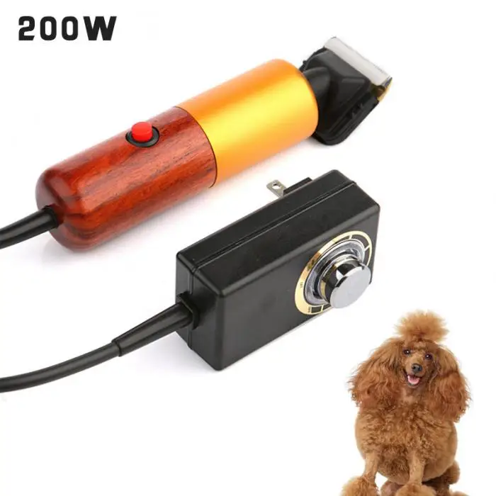 Электрическая стрижка для домашних животных машина 55/200 Вт Уход Электрический триммер для домашних животных собака, кошка, кролик HYD88