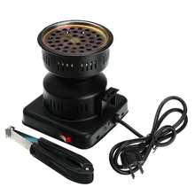 Уголь для кальяна, печка, нагреватель, угольная горелка, Электроплита Chicha Narguile, аксессуары, электрические курительные трубы, 220 В/650 Вт, штепсельная вилка европейского стандарта