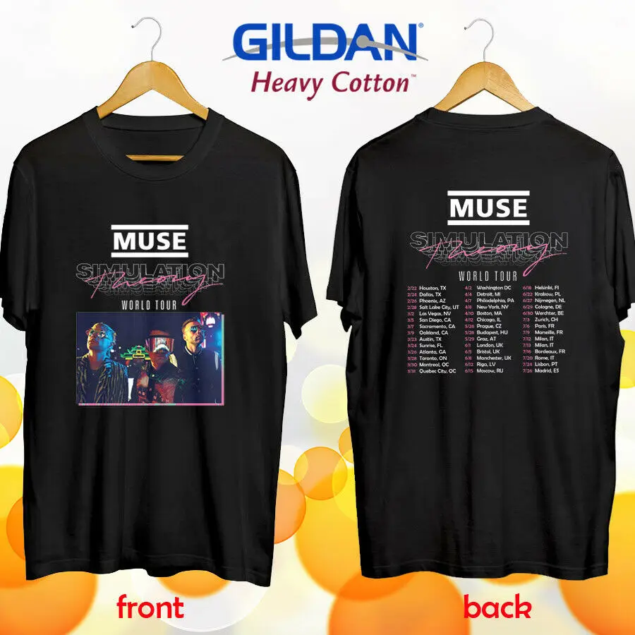 

Muse Simulation Theory world tour concert 2019 tee shirt S-3XL