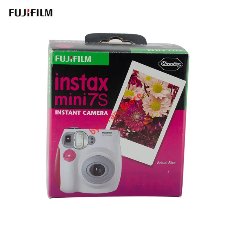 Fujifilm Instax Mini 7s 7C новая мгновенная пленка фото камера синий и розовый appareil фото instax mini 7S