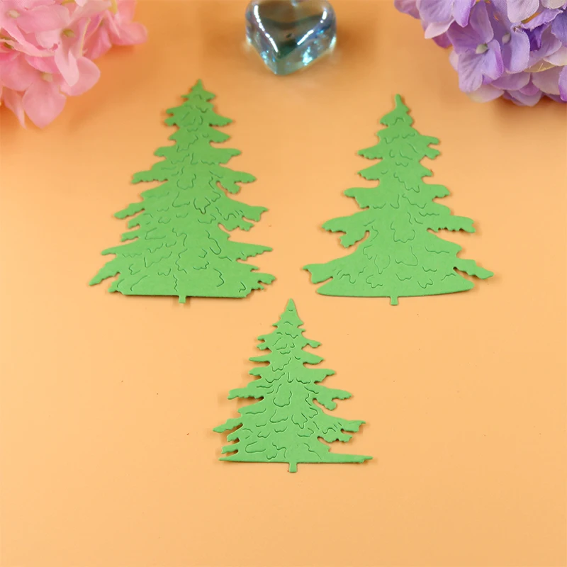 

3 tree Metal Cutting Dies Stencils for DIY Scrapbooking/photo album Decorative Embossing DIY Paper Cards