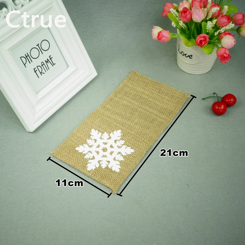10PCS-4-x8-snowflake-Jute-Hessian-Cutlery-Pocket-Burlap-christmas-decoration-Knife-and-Fork-Cutlery-Holder-1