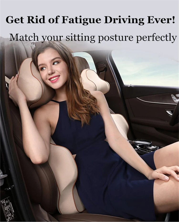 3D окруженное автомобильное сиденье для вождения, поясная подушка для спины, поясничная поддержка, Ортопедическая подушка, защита позвонка, толстая спинка водителя