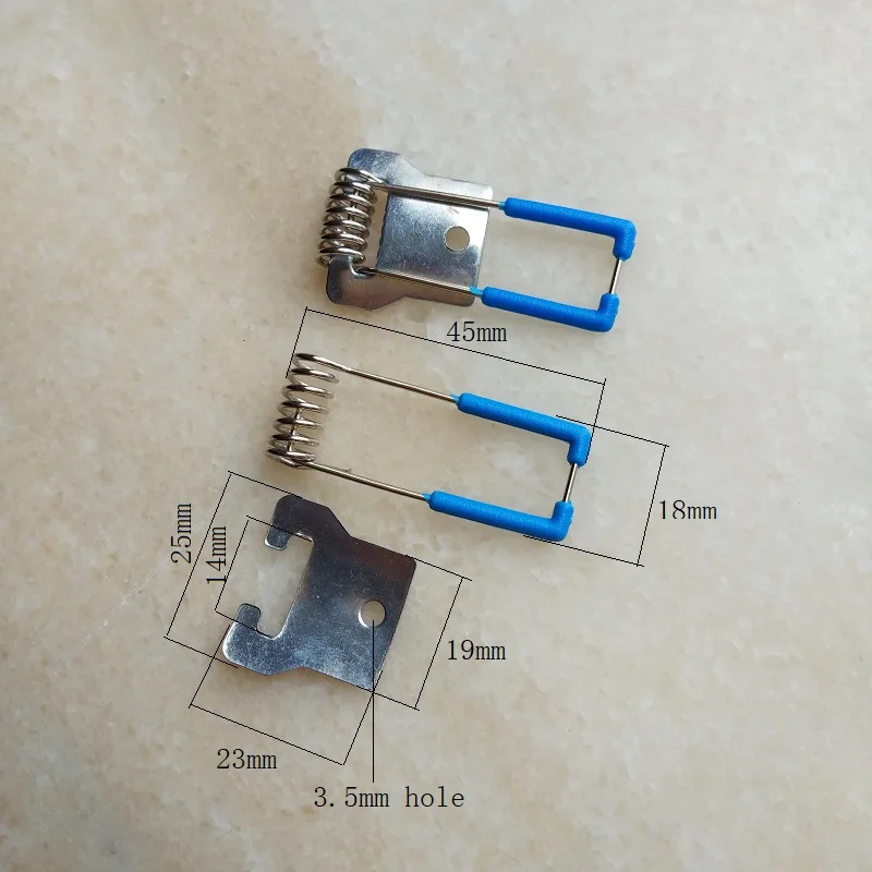 15x45mmblue панельные лампы фиксирующая пружина с монтажным кронштейном для круглый вмонтированный светильник панельные лампы