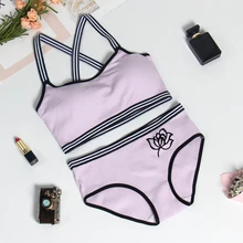 CMENIN сексуальное женское нижнее белье бюстгальтер набор хлопок однотонные бюстгальтеры Нижнее белье женские трусики бикини наборы японский Ropa Interior Lingeries B0102