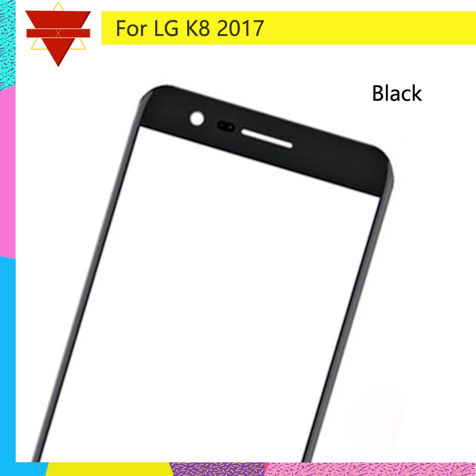 10 шт. K8 2017 передняя стеклянная линза 5 0 &quotдля LG M200N X240 Dua Передняя защитная внешняя