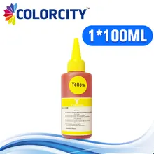 100 мл желтая заправка чернил для принтера универсальные чернила для краски, совместимые с hp для canon для brother для Epson многоразовый картридж