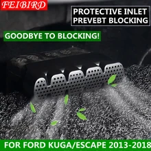 Assento Plástico ABS Sob Piso De Calor do Duto de Ar Condicionado Saída de Ventilação Cobertura para Carcaça Guarnição Interior Para Ford Kuga/Fuga 2013-2018
