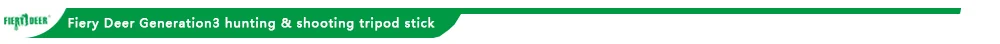 Пламенный олень штатив палка камеры прицелы бинокль Охота палка стрельба stickshoot DX-004-02GEN3