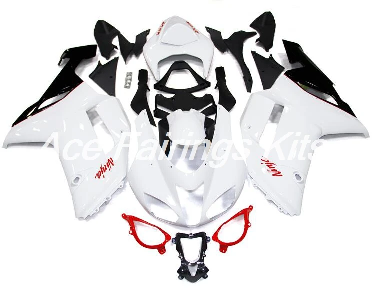 

New Abs Motorcycle Fairings Kit Fit for kawasaki Ninja ZX6R 636 2007 2008 07 08 6R ZX-6R Bodywork set red white black