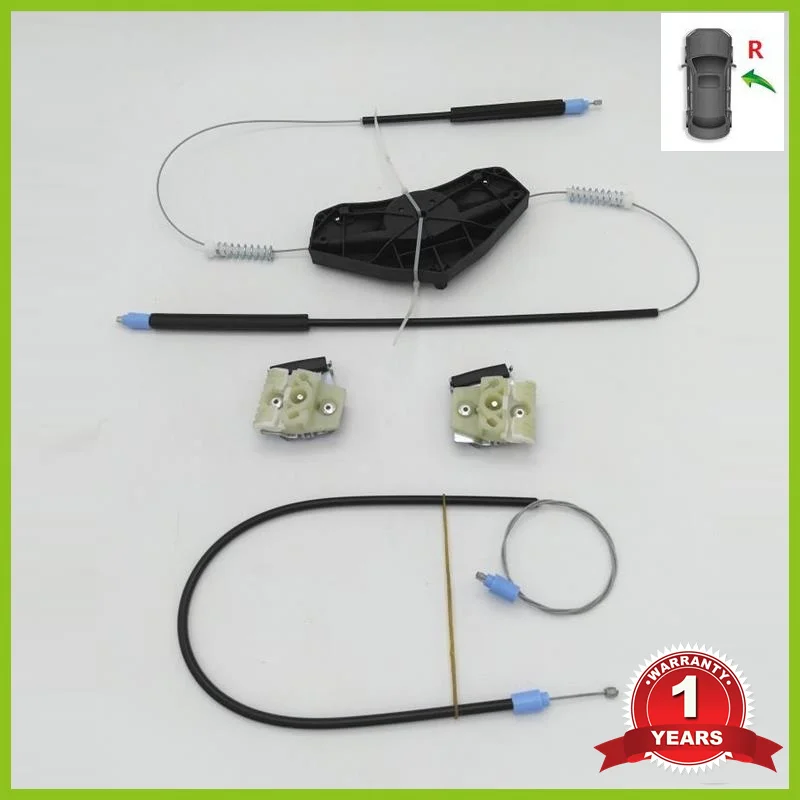 

For VW Jetta V MK5 2006 2007 2008 2009 2010 2011 Car-Styling Electric Window Regulator Repair Kit Front Right Side
