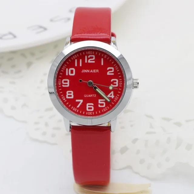 fashion children lovely 6 colors dial leather watch little boys and girls lumino fashion children lovely 6 colors dial leather watch little boys and girls lumino