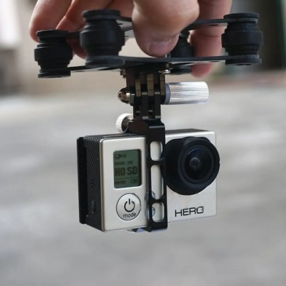 Антивибрационное Крепление камеры Gimbal для DJI Phantom Walkera Qr X350 go pro Hero 3 +|Чехлы