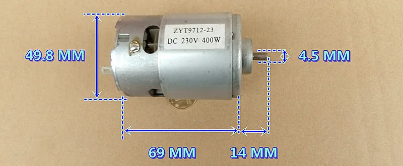 Высокая Мощность Скорость Крутящий момент DCAC220V 400 Вт миниатюрный шпиндель 9712 мотор с драйвером 17000 об/мин