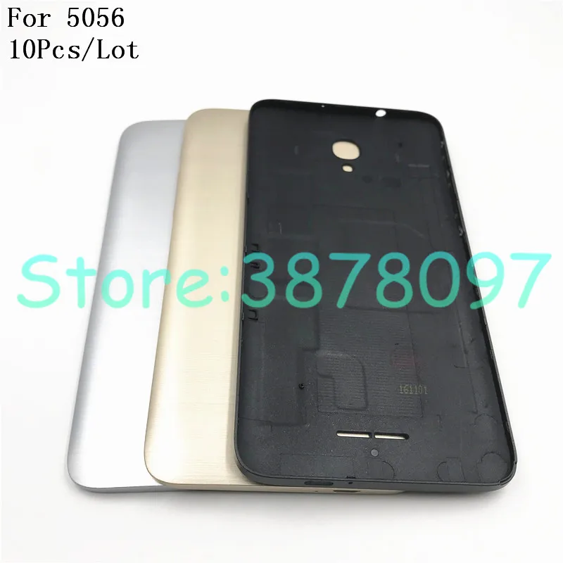 10 шт./лот новый корпус мобильного телефона для Alcatel One Touch Pop4 + 5056 задняя крышка