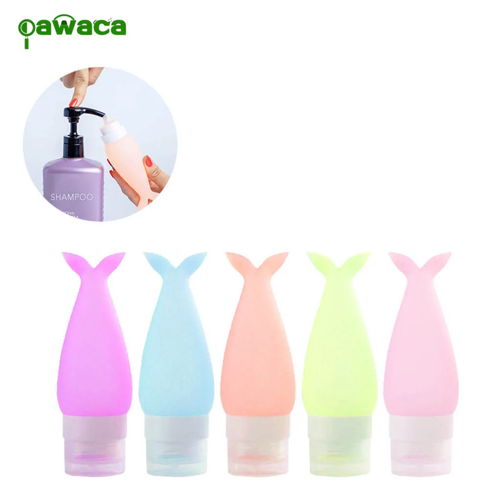 

5Pcs/Set Dispensing Bottles Travel Cosmetic Toner lotion Bottle Hair Dye Shampoo Bottle Salon Hair Coloring Outdoor Makeup Tools