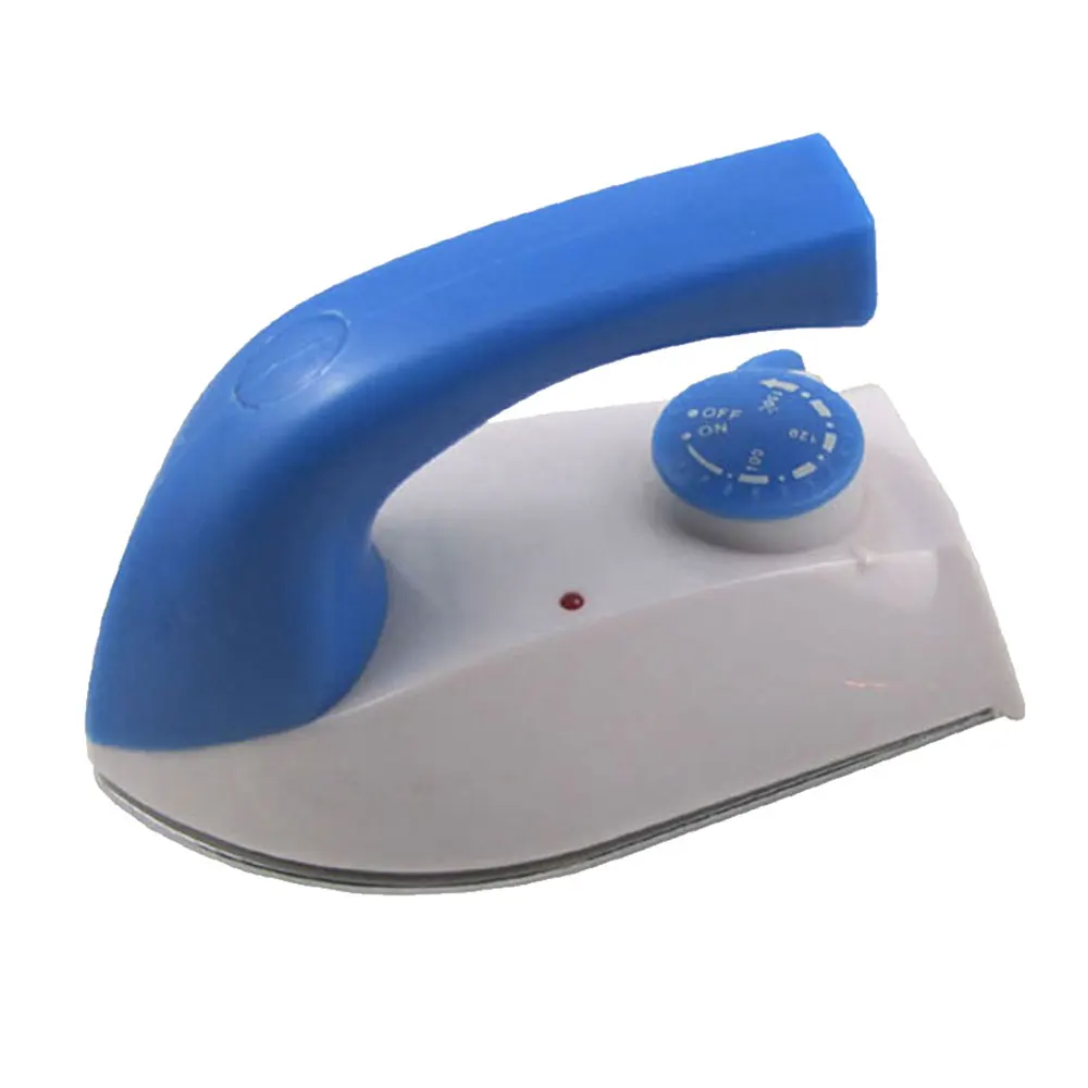 

Practical Temperature Control Electric Iron Clothes Dry Mini Portable Baseplate Handheld Flatiron For Home Travelling