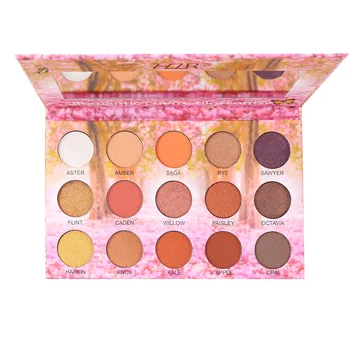 

2019 15 Colors Eyeshadow Pearlescent Matte Not Blooming Girl Eyeshadow