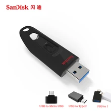 100 Original SanDisk CZ48 USB Flash Drive 256GB 128gb 64gb 32gb 16gb USB 3 0 100MB