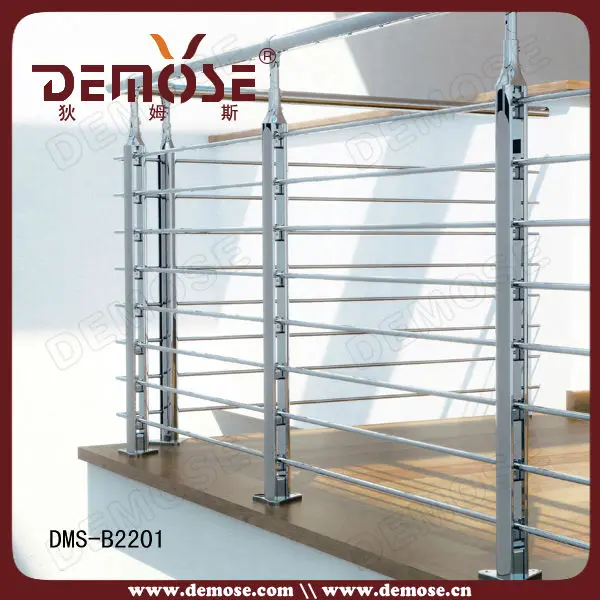 stainless steel terrace railing designs in india on