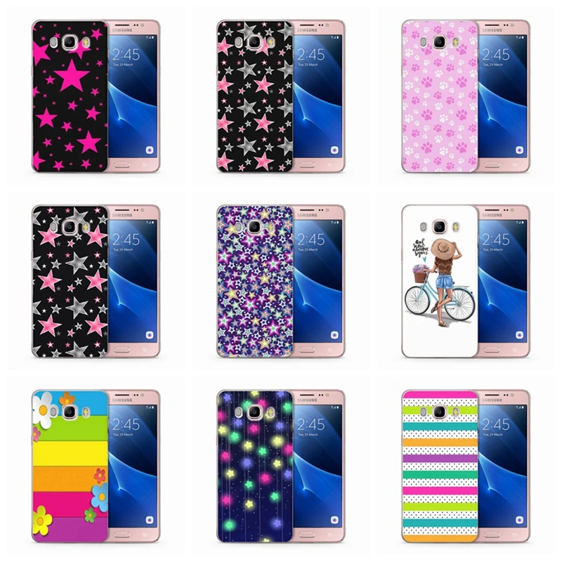 TPU чехол для Samsung Galaxy S7 edge S9 Plus A3 A5 2016 2017 prime J1 J2 J3 J5 J7 цветной мягкий задней панели