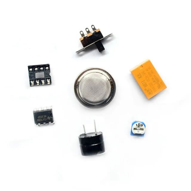 CIRMECH MQ-2 Gas Sensor Module Smoke Gas LPG Butane Hydrogen Gas Sensor Butane Methane Detector for Arduino DIY kit
