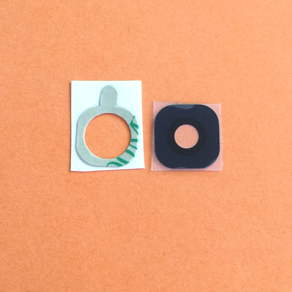 

30pcs not plastic For Samsung Galaxy S6 S6 edge Rear Back Camera Glass Lens Cover with Adhesive repair parts